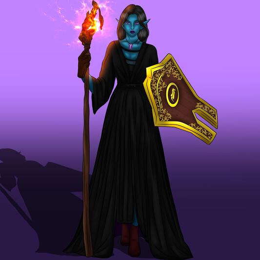 Illustration witchy